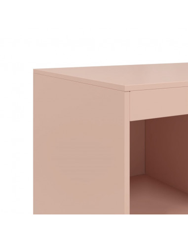 Credenza Rosa 67x39x95 cm in Acciaio