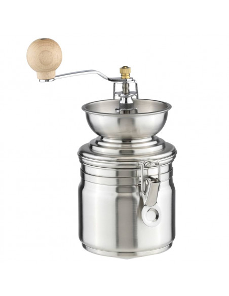 HI Macinacaffè Manuale in Acciaio Inossidabile