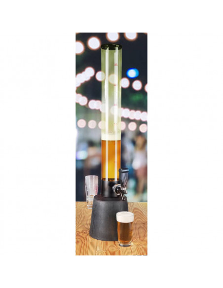 HI Torre per Birra Trasparente 3 L