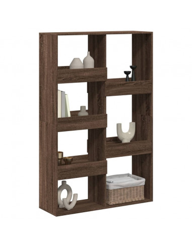 Divisorio Rovere Marrone 100x33x155,5 cm in Truciolato