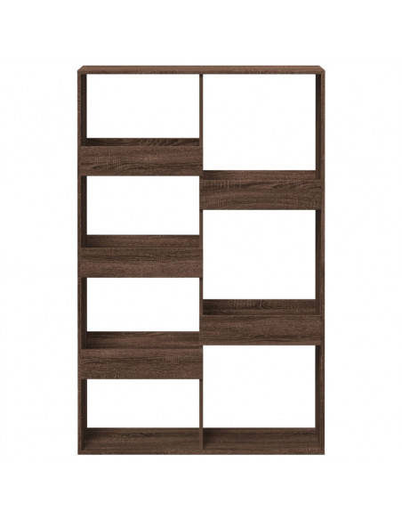 Divisorio Rovere Marrone 100x33x155,5 cm in Truciolato