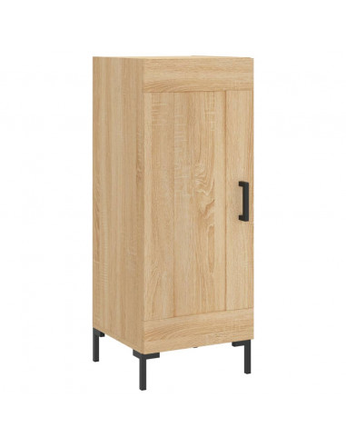 Credenza Rovere Sonoma 34,5x34x180 cm in Legno Multistrato