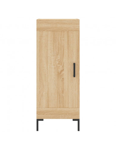 Credenza Rovere Sonoma 34,5x34x180 cm in Legno Multistrato