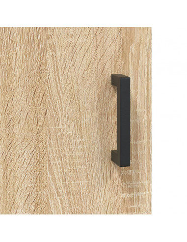 Credenza Rovere Sonoma 34,5x34x180 cm in Legno Multistrato