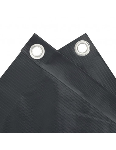 Paravento da Giardino Antracite 600x90 cm in PVC