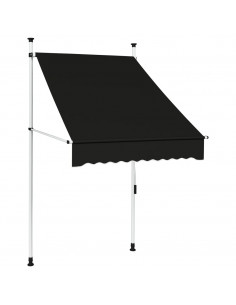 Tenda da Sole Retrattile Manuale 100 cm Antracite 2