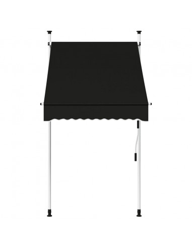 Tenda da Sole Retrattile Manuale 100 cm Antracite