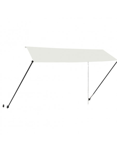 Tenda da Sole Retrattile con LED 350x150 cm Crema