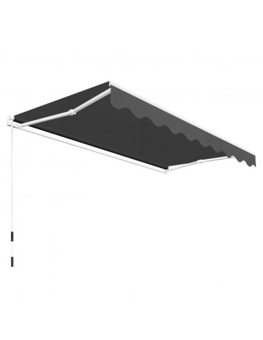 Tenda da Sole Pieghevole Manuale 300 cm Antracite