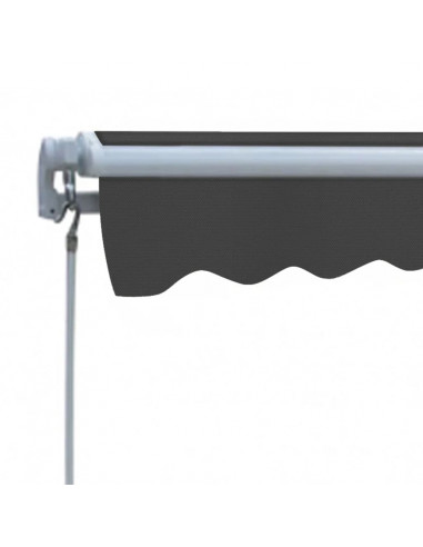 Tenda da Sole Pieghevole Manuale 300 cm Antracite