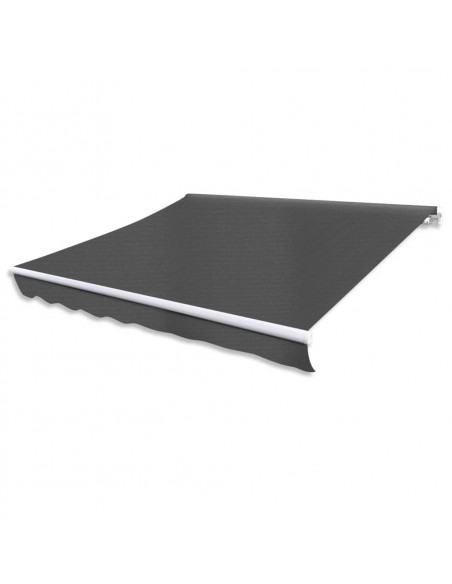 Tenda da Sole Pieghevole Motorizzata 400 cm Antracite