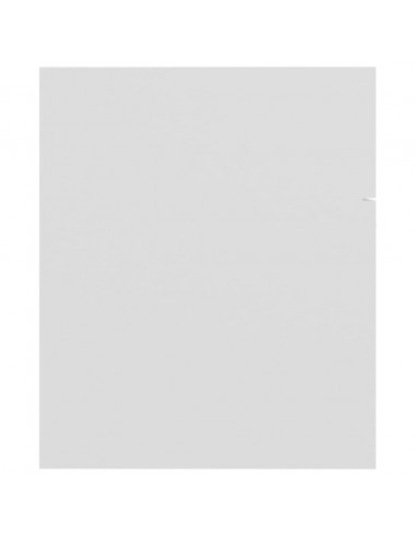 Set Mobili da Bagno 2 pz Bianco in Legno Multistrato