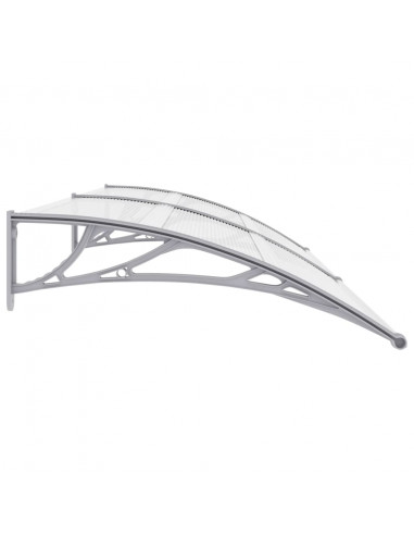 Pensilina per Porta Grigia 240x100 cm in PC