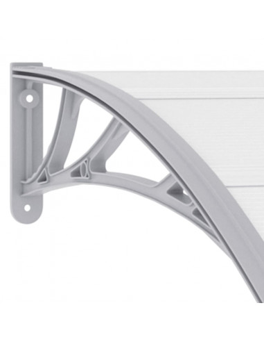 Pensilina per Porta Grigia 240x100 cm in PC