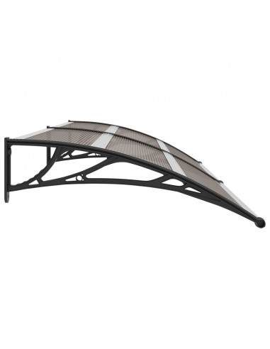 Pensilina per Porta Nera 240x100 cm in PC