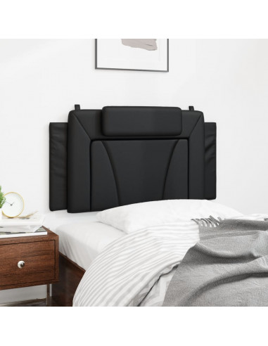 Cuscino Testiera Nero 100 cm in Similpelle