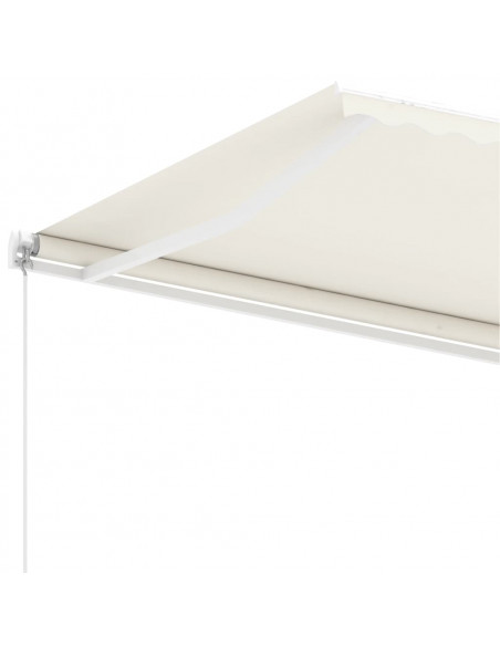 Tenda Sole Retrattile Manuale Autoportante 400x300 cm Antracite
