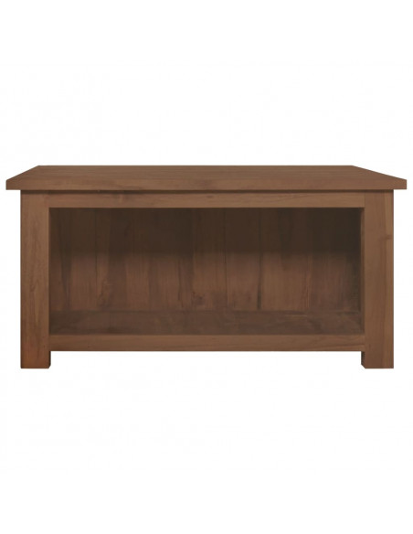 Tavolino da Salotto 68x68x33 cm in Legno Massello di Teak
