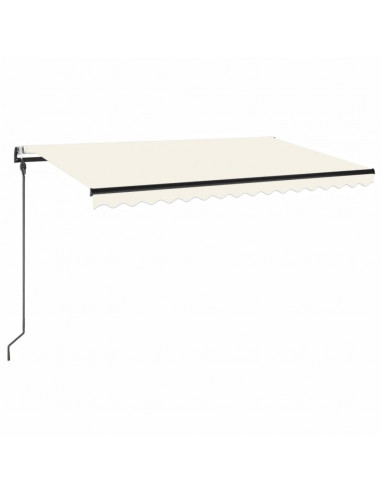 Tenda da Sole Retrattile Automatica 450x300 cm Crema