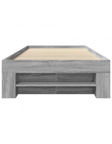 Giroletto Grigio Sonoma 90x190 cm in Legno Multistrato