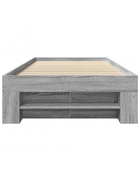 Giroletto Grigio Sonoma 90x190 cm in Legno Multistrato