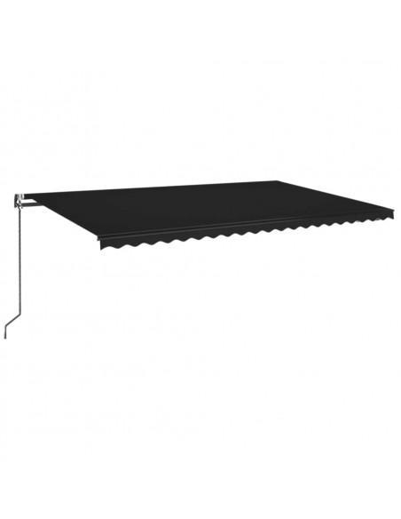 Tenda da Sole Retrattile Automatica 500x350 cm Antracite