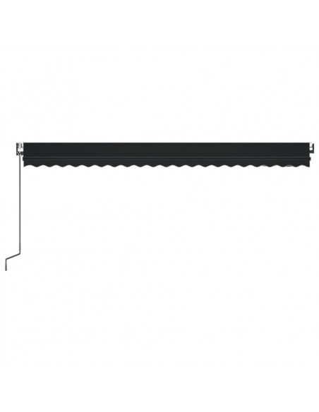 Tenda da Sole Retrattile Automatica 500x350 cm Antracite