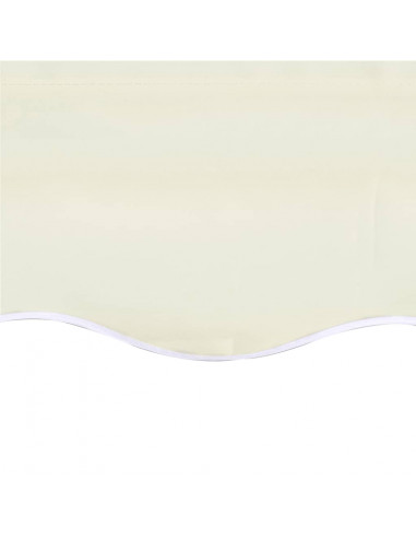 Tessuto di Ricambio per Tenda da Sole Crema 4x3,5 m