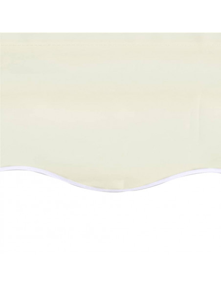Tessuto di Ricambio per Tenda da Sole Crema 4x3,5 m
