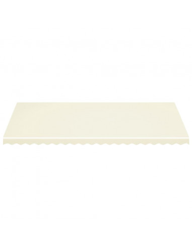 Tessuto di Ricambio per Tenda da Sole Crema 5x3,5 m