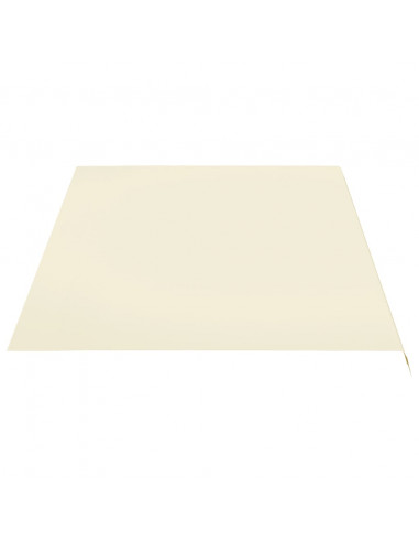Tessuto di Ricambio per Tenda da Sole Crema 5x3,5 m