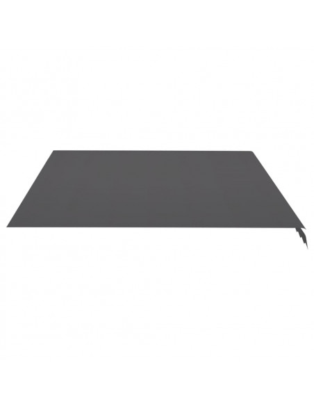 Tessuto di Ricambio per Tenda da Sole Antracite 4,5x3,5 m