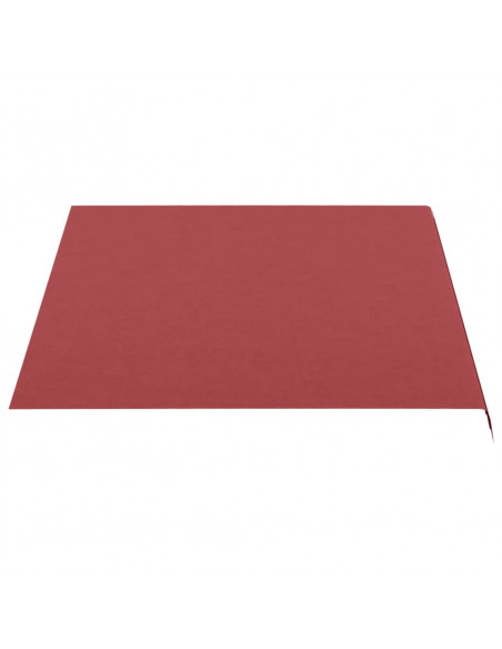 Tessuto di Ricambio per Tenda da Sole Rosso Borgogna 3,5x2,5 m