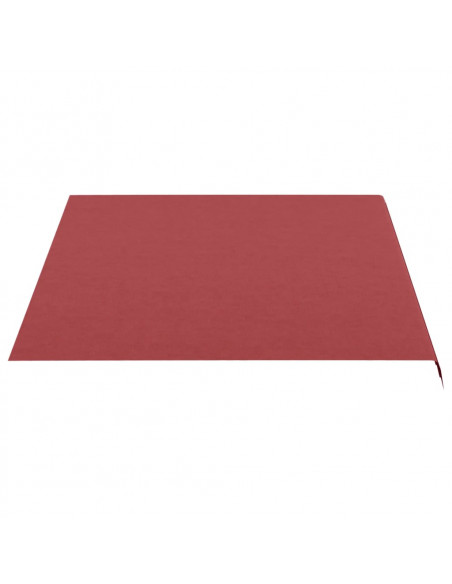 Tessuto di Ricambio per Tenda da Sole Rosso Borgogna 4x3 m