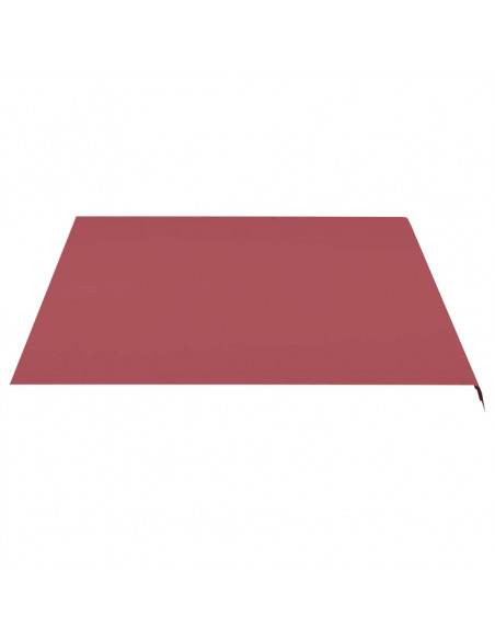 Tessuto di Ricambio per Tenda da Sole Rosso Borgogna 4,5x3,5 m