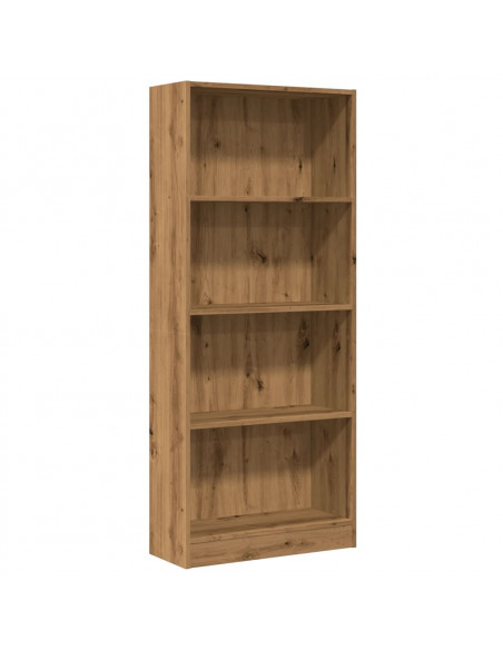 Libreria Rovere Artigianale 60x24x143 cm in Legno Multistrato