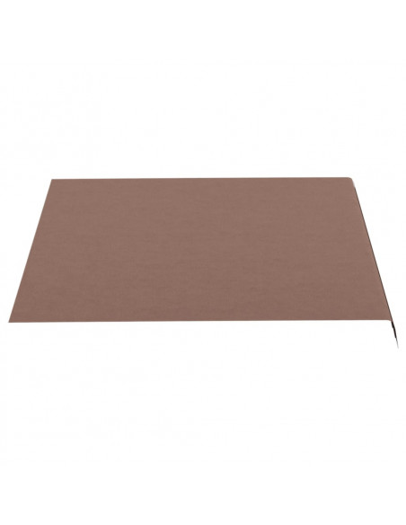 Tessuto di Ricambio per Tenda da Sole Marrone 3x2,5 m