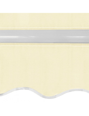 Tenda da Sole Pieghevole Manuale 600 cm Crema