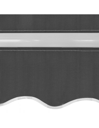 Tenda da Sole Pieghevole Manuale 400 cm Antracite