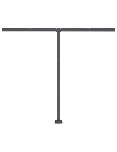 Tenda da Sole Autoportante Automatica 300x250 cm Gialla Bianca