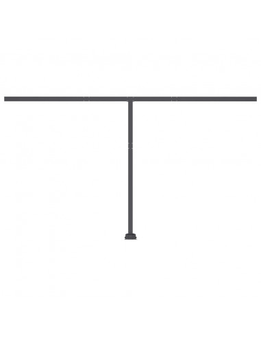 Tenda da Sole Autoportante Automatica 450x300 cm Gialla Bianca