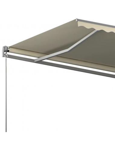 Tenda da Sole Autoportante Automatica 600x300 cm Crema