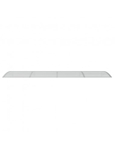 Tettoia per Porta Grigia 400x100 cm in Policarbonato