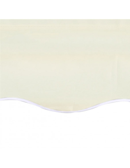 Tessuto di Ricambio per Tenda da Sole Crema 4,5x3,5 m