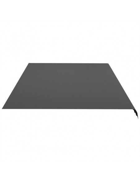 Tessuto di Ricambio per Tenda da Sole Antracite 6x3,5 m