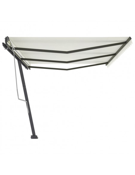 Tenda da Sole Autoportante Manuale 600x350 cm Crema