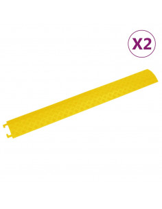Rampe di Protezione Cavi 2pz 98,5 cm gialla 2