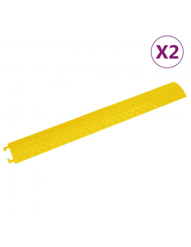 Rampe di Protezione Cavi 2pz 98,5 cm gialla