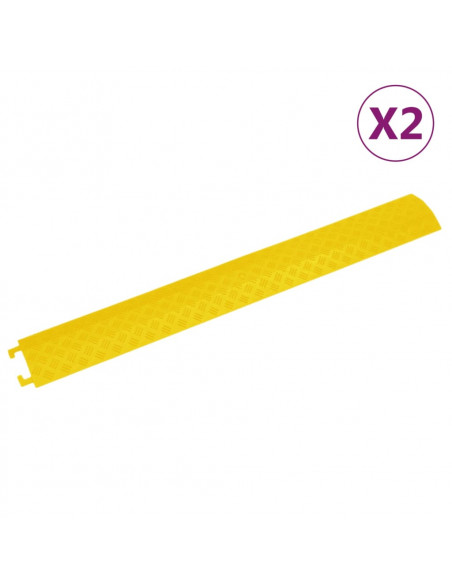 Rampe di Protezione Cavi 2pz 98,5 cm gialla