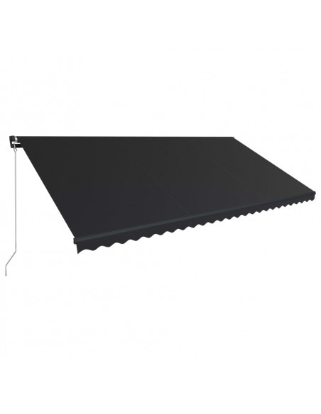 Tenda da Sole Retrattile Manuale 600x300 cm Antracite